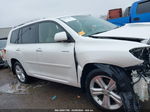 2008 Toyota Highlander Limited Белый vin: JTEES42A882106883