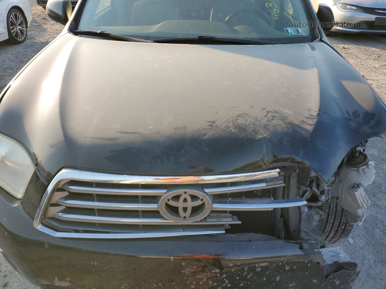 2008 Toyota Highlander Limited Черный vin: JTEES42A982012897