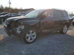 2008 Toyota Highlander Limited Black vin: JTEES42A982012897