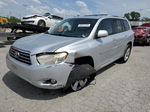 2008 Toyota Highlander Limited Silver vin: JTEES42A982073246