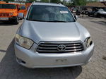 2008 Toyota Highlander Limited Silver vin: JTEES42A982073246