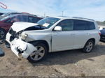 2008 Toyota Highlander Limited White vin: JTEES42A982088863