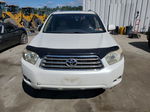 2008 Toyota Highlander Limited White vin: JTEES42AX82002850