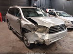 2008 Toyota Highlander Sport Silver vin: JTEES43A082012429