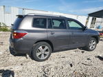 2008 Toyota Highlander Sport Gray vin: JTEES43A182089021