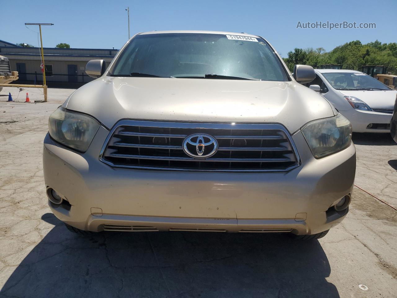 2008 Toyota Highlander Sport Gold vin: JTEES43A282091408