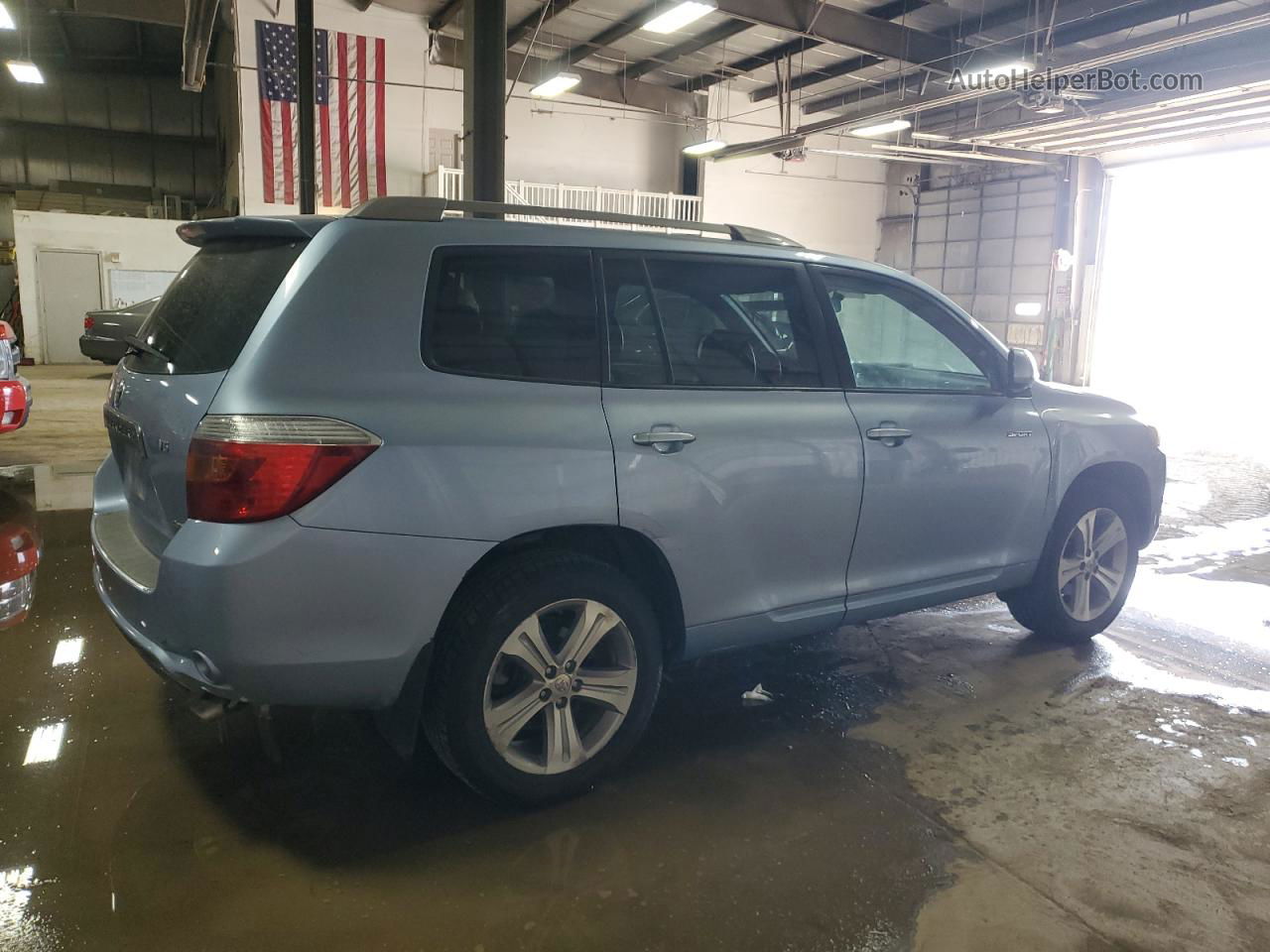 2008 Toyota Highlander Sport Gray vin: JTEES43A882024859