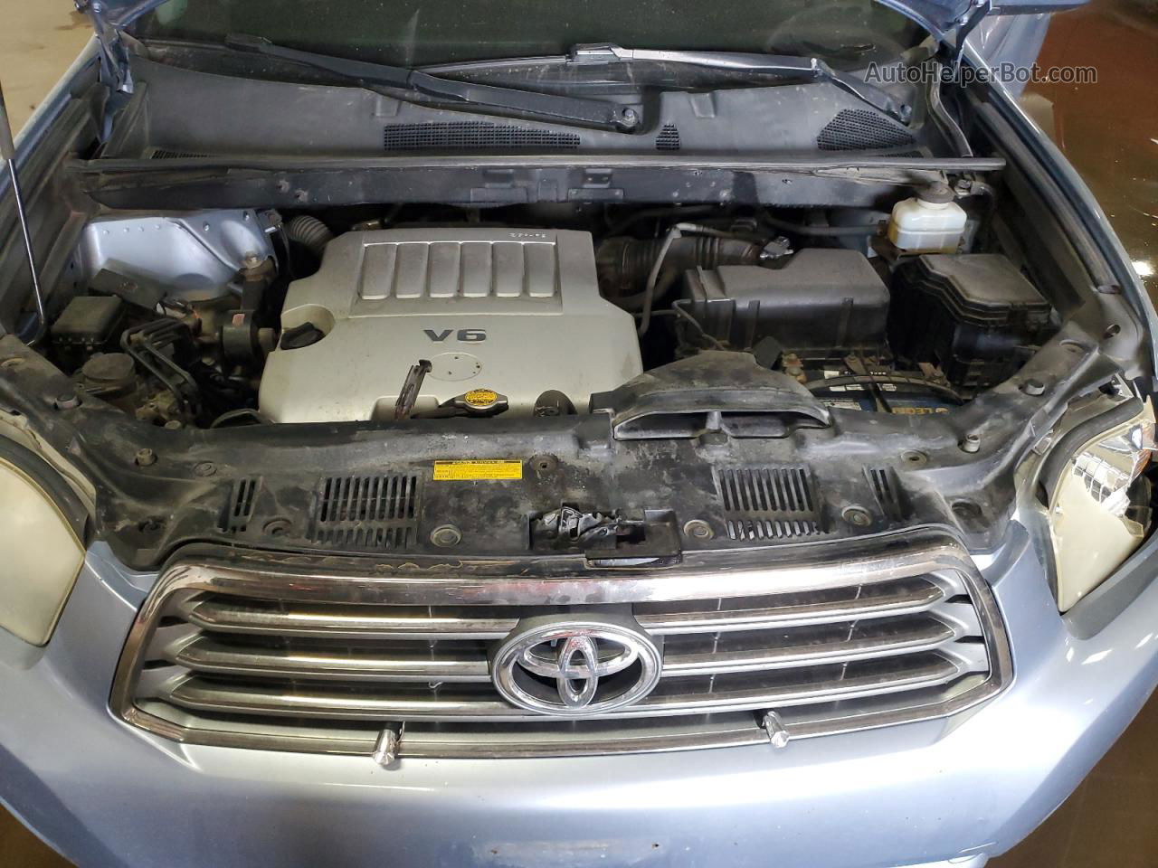 2008 Toyota Highlander Sport Серый vin: JTEES43A882024859