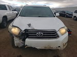 2008 Toyota Highlander Sport White vin: JTEES43A882095088