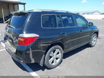 2008 Toyota Highlander Sport Black vin: JTEES43A982046479