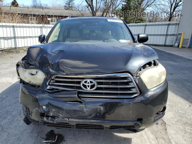 2008 Toyota Highlander Sport Черный vin: JTEES43A982066327