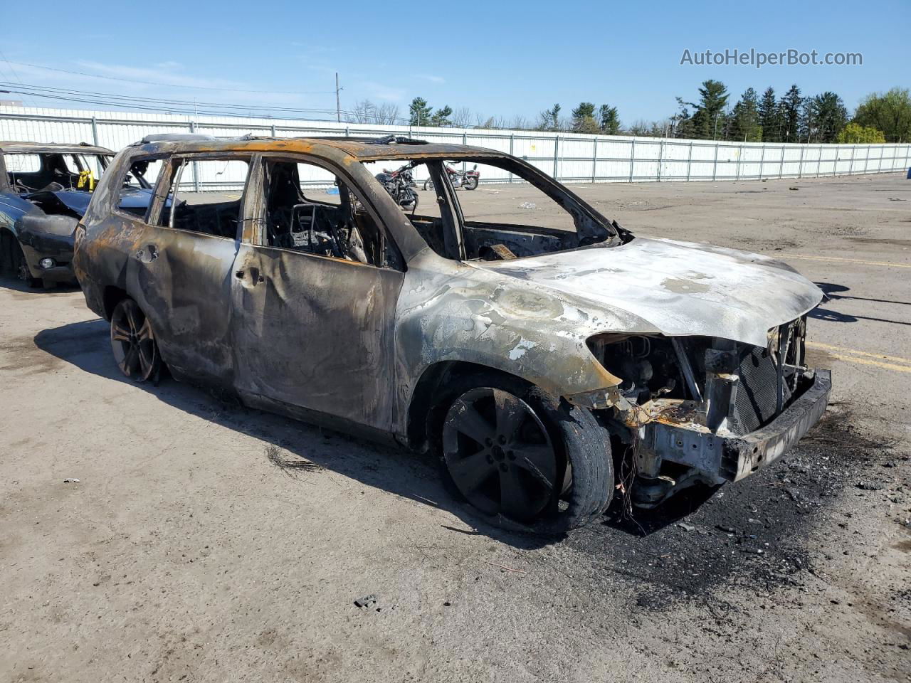 2008 Toyota Highlander Sport Burn vin: JTEES43AX82098252