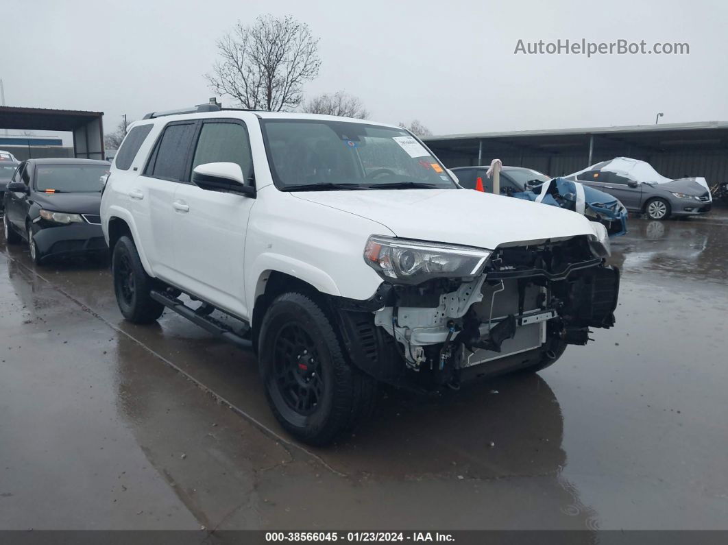 2021 Toyota 4runner Sr5 White vin: JTEEU5JR0M5247379