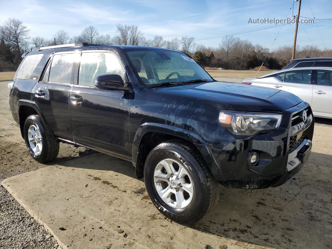 2021 Toyota 4runner Sr5 Black vin: JTEEU5JR2M5245066