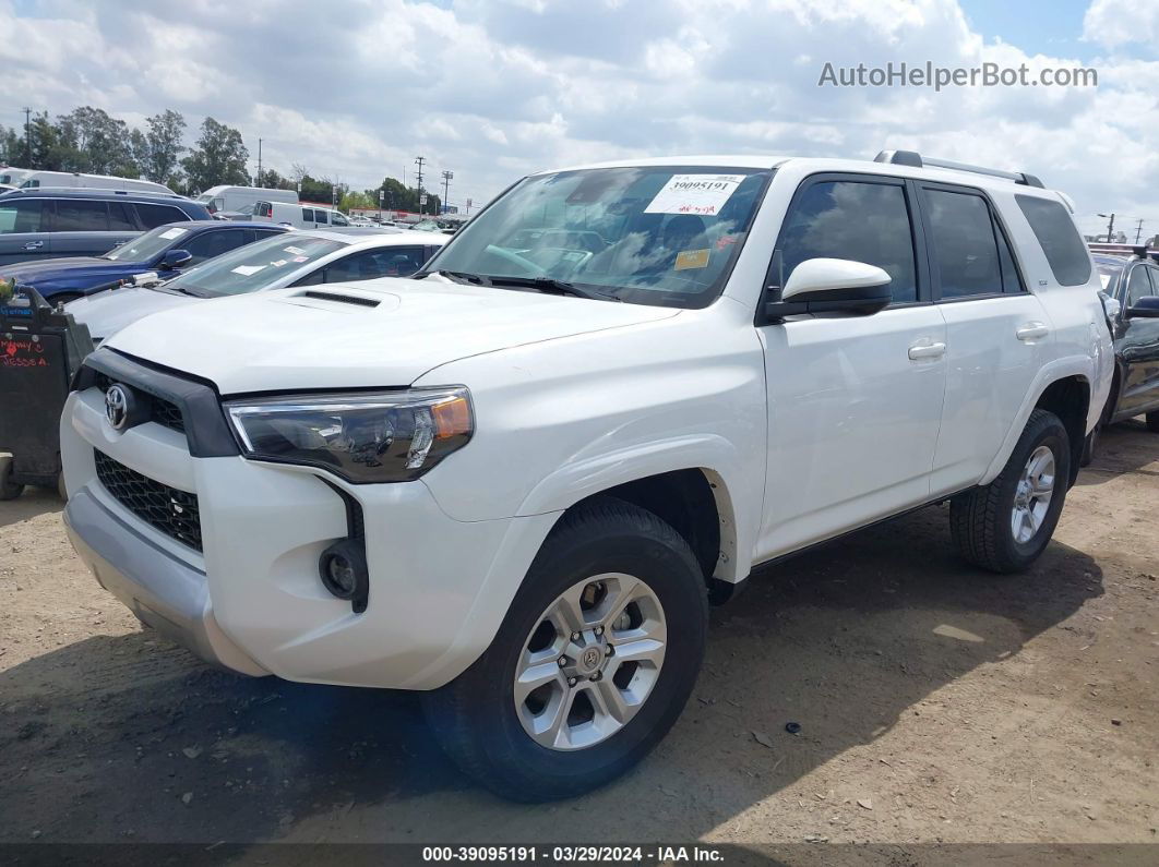 2021 Toyota 4runner Sr5 White vin: JTEEU5JR3M5228907