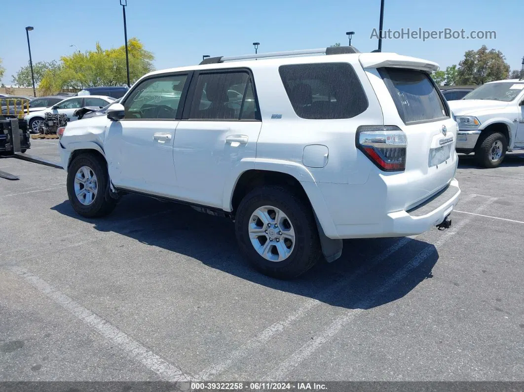 2021 Toyota 4runner Sr5 White vin: JTEEU5JR6M5238735