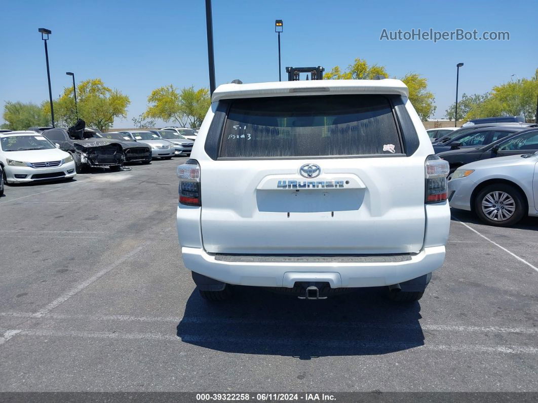 2021 Toyota 4runner Sr5 White vin: JTEEU5JR6M5238735