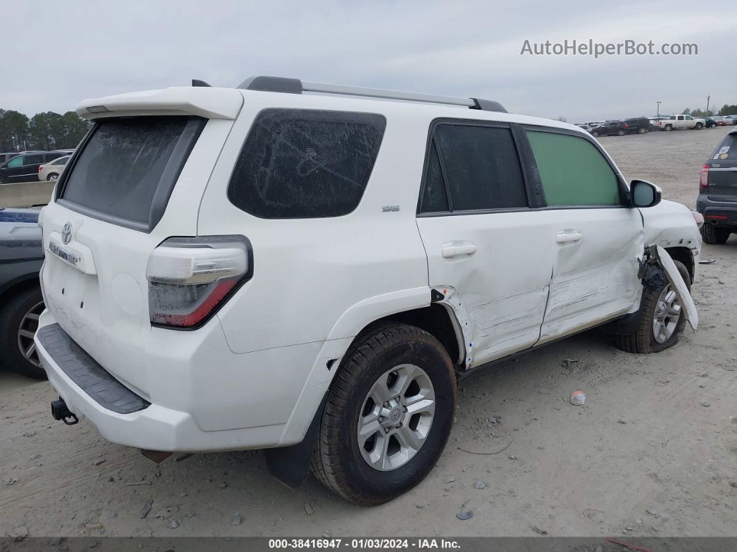 2021 Toyota 4runner Sr5 White vin: JTEEU5JR7M5235424