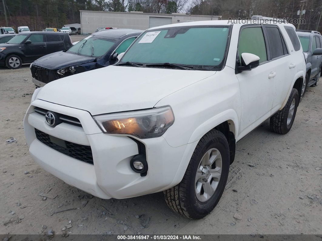 2021 Toyota 4runner Sr5 White vin: JTEEU5JR7M5235424