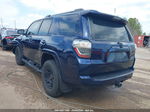 2021 Toyota 4runner Sr5 Dark Blue vin: JTEEU5JR8M5237151