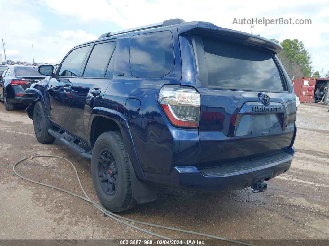 2021 Toyota 4runner Sr5 Dark Blue vin: JTEEU5JR8M5237151