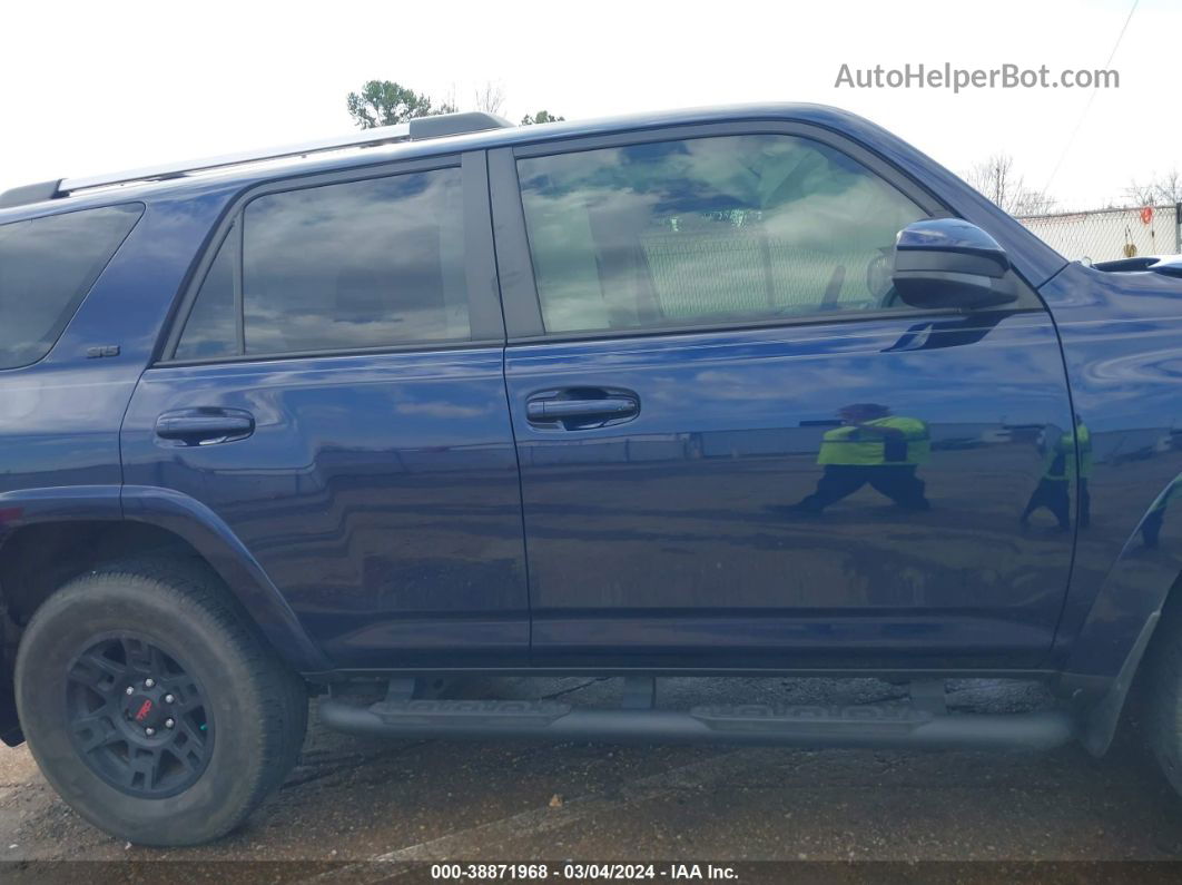 2021 Toyota 4runner Sr5 Dark Blue vin: JTEEU5JR8M5237151