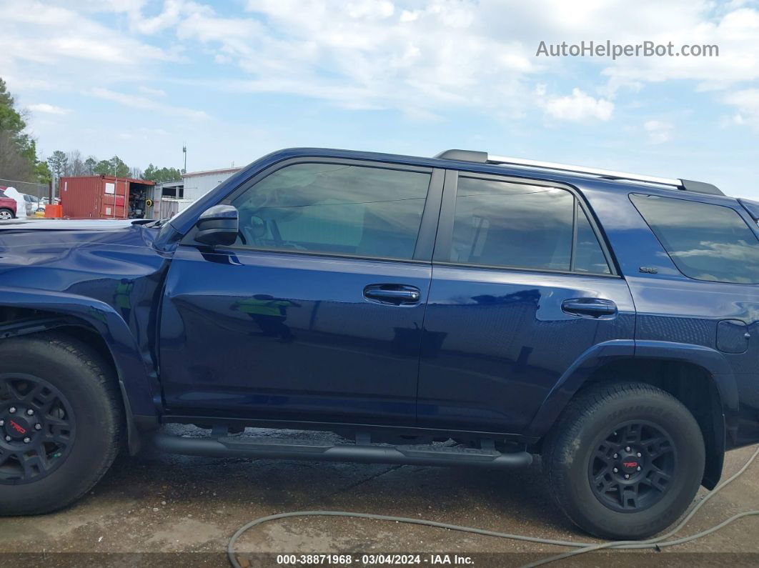 2021 Toyota 4runner Sr5 Dark Blue vin: JTEEU5JR8M5237151