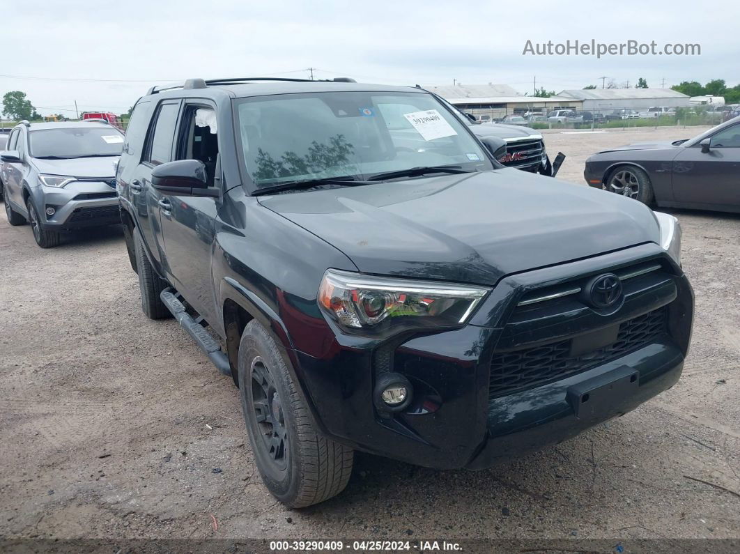 2021 Toyota 4runner Sr5 Black vin: JTEEU5JR8M5248800