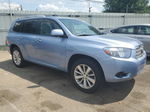 2008 Toyota Highlander Hybrid Синий vin: JTEEW41A182004914