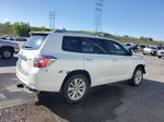 2008 Toyota Highlander Hybrid White vin: JTEEW41A182019641