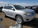 2008 Toyota Highlander Hybrid Серебряный vin: JTEEW41A382012397