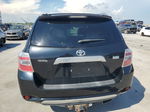 2008 Toyota Highlander Hybrid Black vin: JTEEW41A582017052