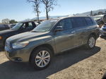 2008 Toyota Highlander Hybrid Limited Charcoal vin: JTEEW44A182018601