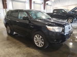 2008 Toyota Highlander Hybrid Limited Black vin: JTEEW44A382025579