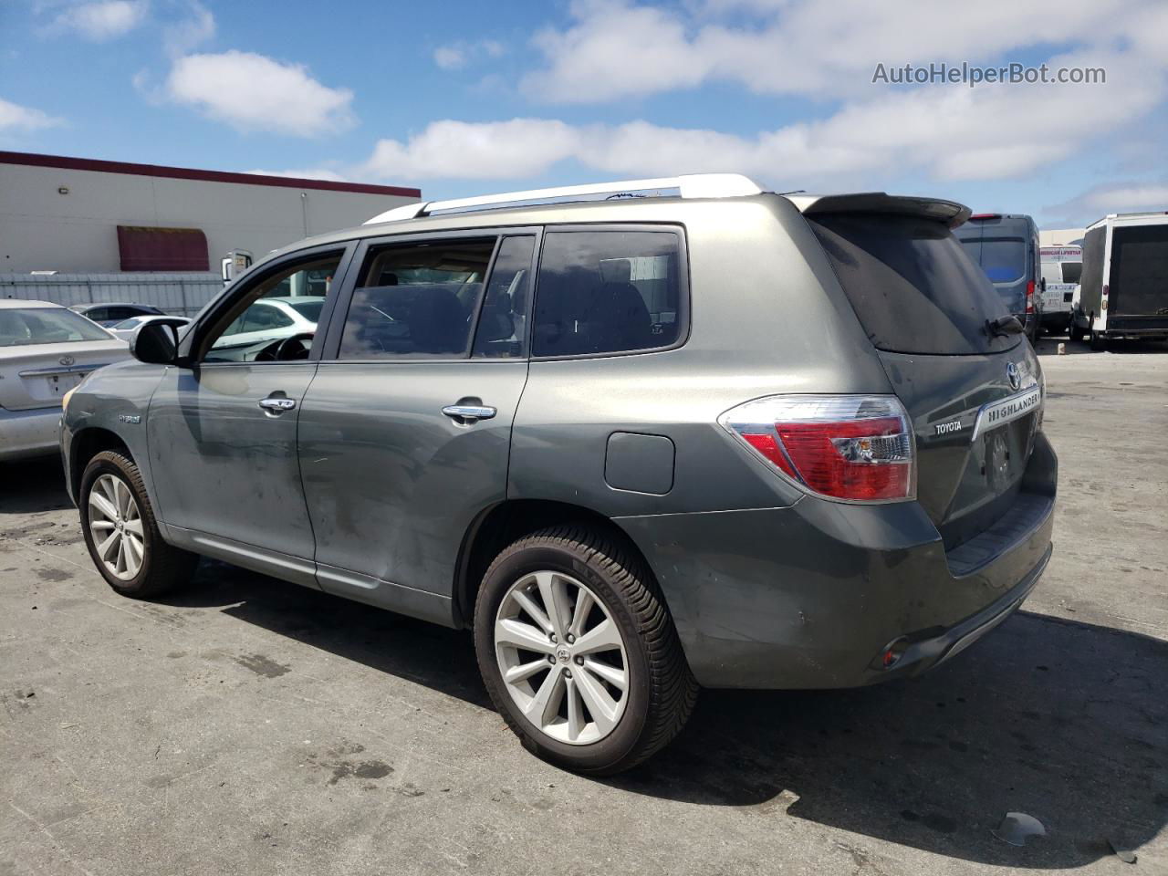 2009 Toyota Highlander Hybrid Limited Gray vin: JTEEW44A492027620