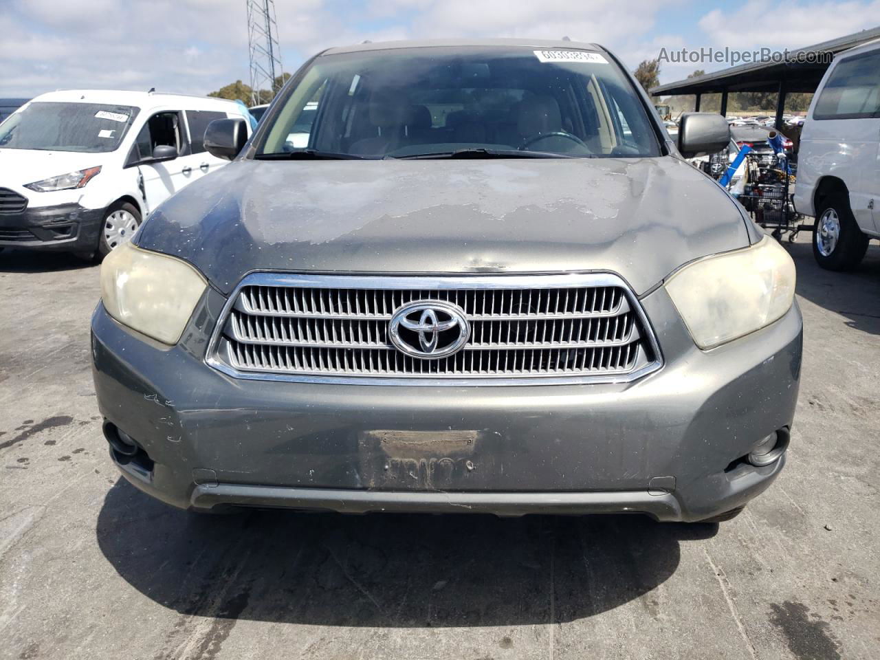 2009 Toyota Highlander Hybrid Limited Gray vin: JTEEW44A492027620