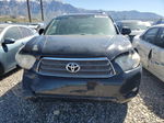 2008 Toyota Highlander Hybrid Limited Black vin: JTEEW44A682011594