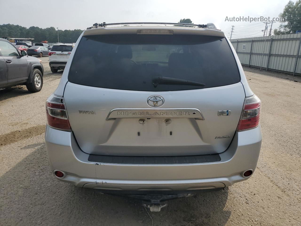 2008 Toyota Highlander Hybrid Limited Серебряный vin: JTEEW44A682024149