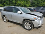 2008 Toyota Highlander Hybrid Limited Серебряный vin: JTEEW44A682024149