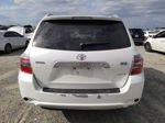 2008 Toyota Highlander Hybrid Limited White vin: JTEEW44A782004153