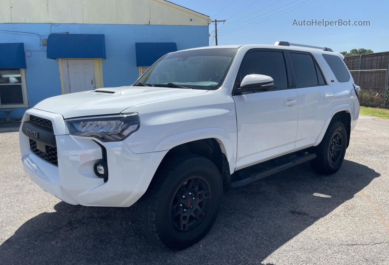 2021 Toyota 4runner Sr5 White vin: JTEFU5JR0M5229985