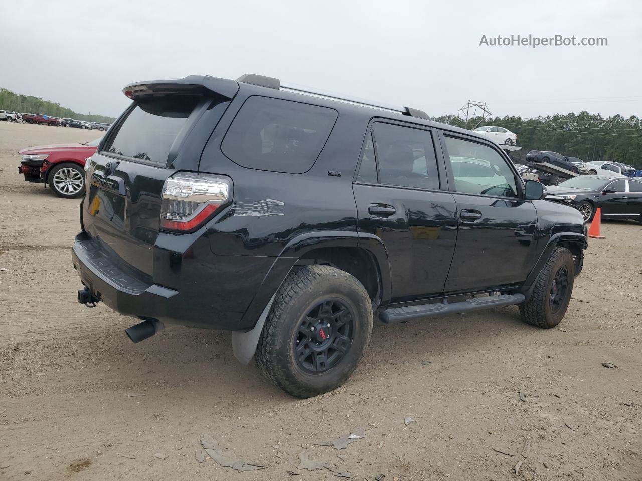 2021 Toyota 4runner Sr5 Black vin: JTEFU5JR3M5242049