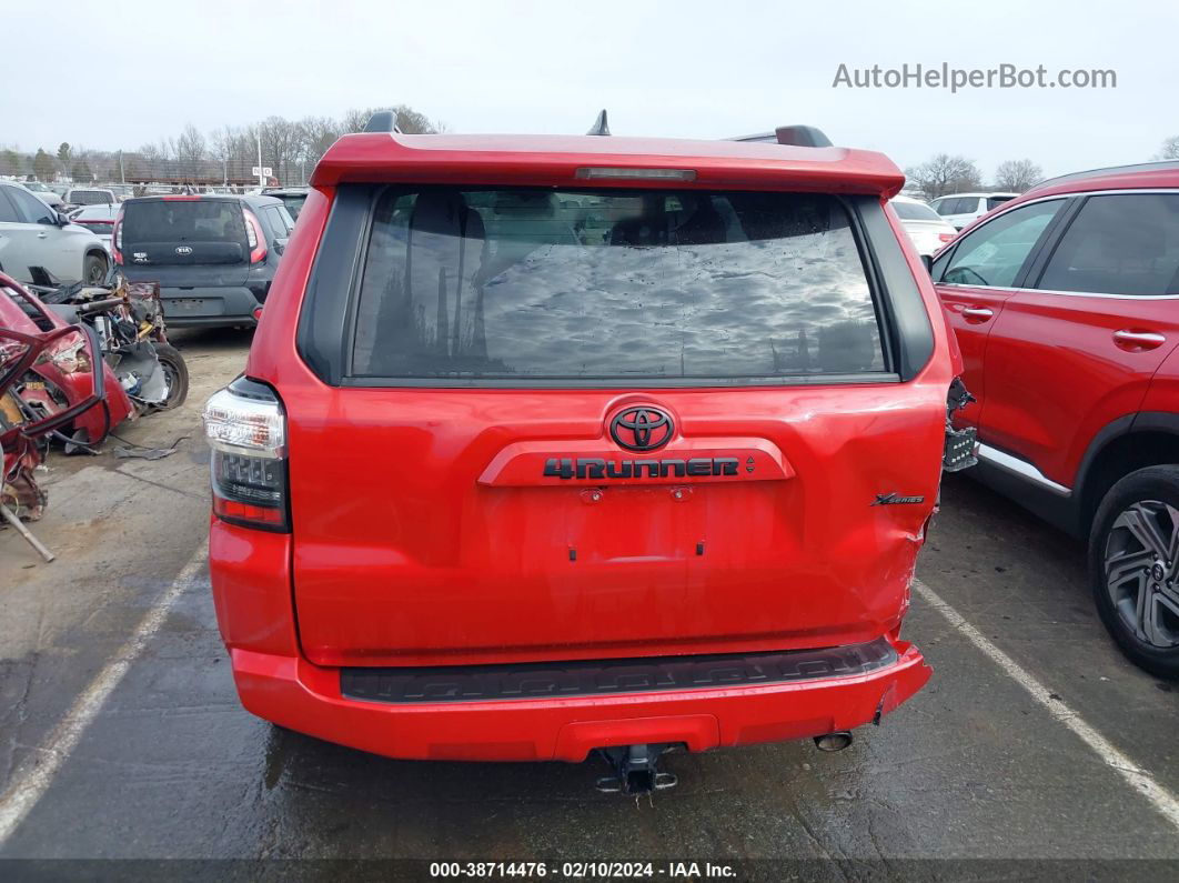 2021 Toyota 4runner Sr5 Premium Red vin: JTEFU5JR6M5248136