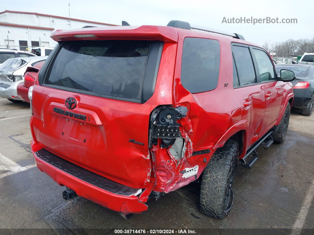 2021 Toyota 4runner Sr5 Premium Red vin: JTEFU5JR6M5248136