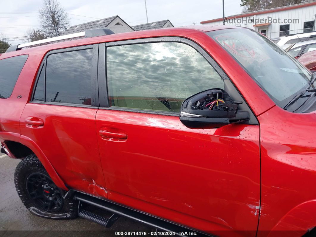 2021 Toyota 4runner Sr5 Premium Red vin: JTEFU5JR6M5248136