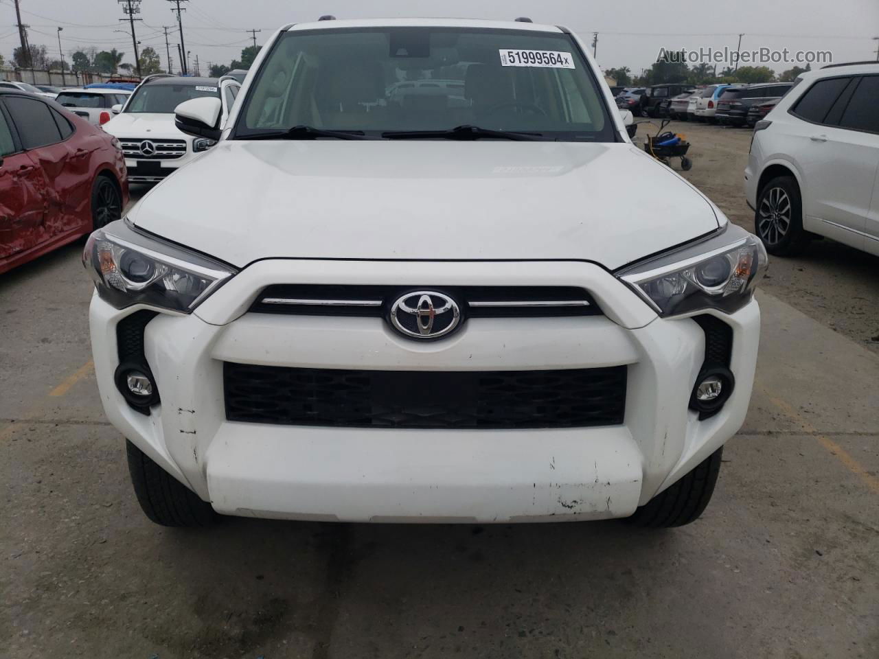 2021 Toyota 4runner Sr5 White vin: JTEFU5JRXM5246194