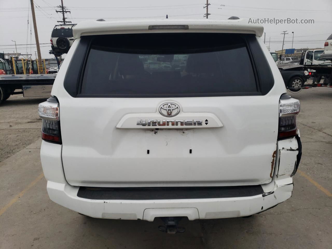 2021 Toyota 4runner Sr5 White vin: JTEFU5JRXM5246194