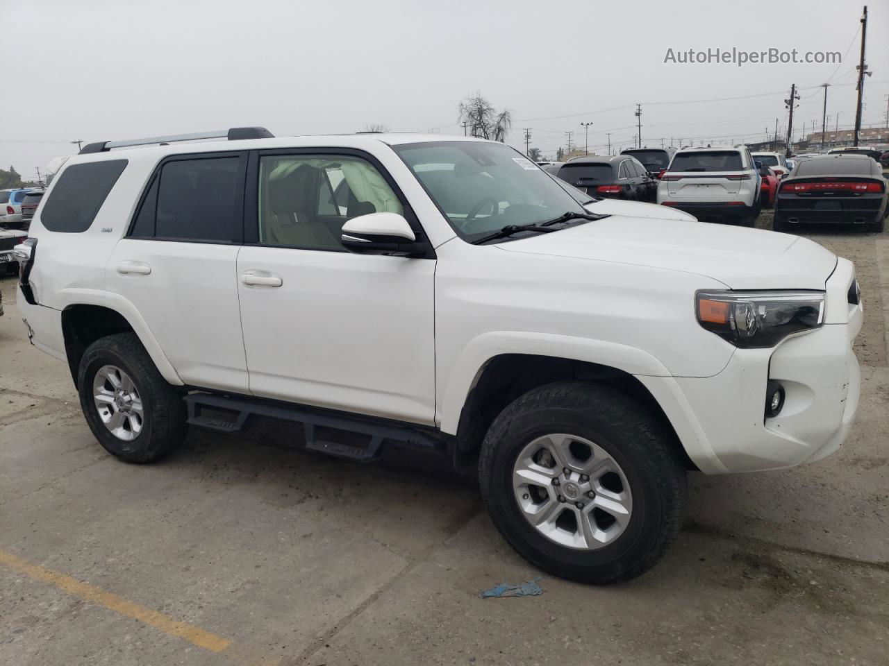 2021 Toyota 4runner Sr5 White vin: JTEFU5JRXM5246194