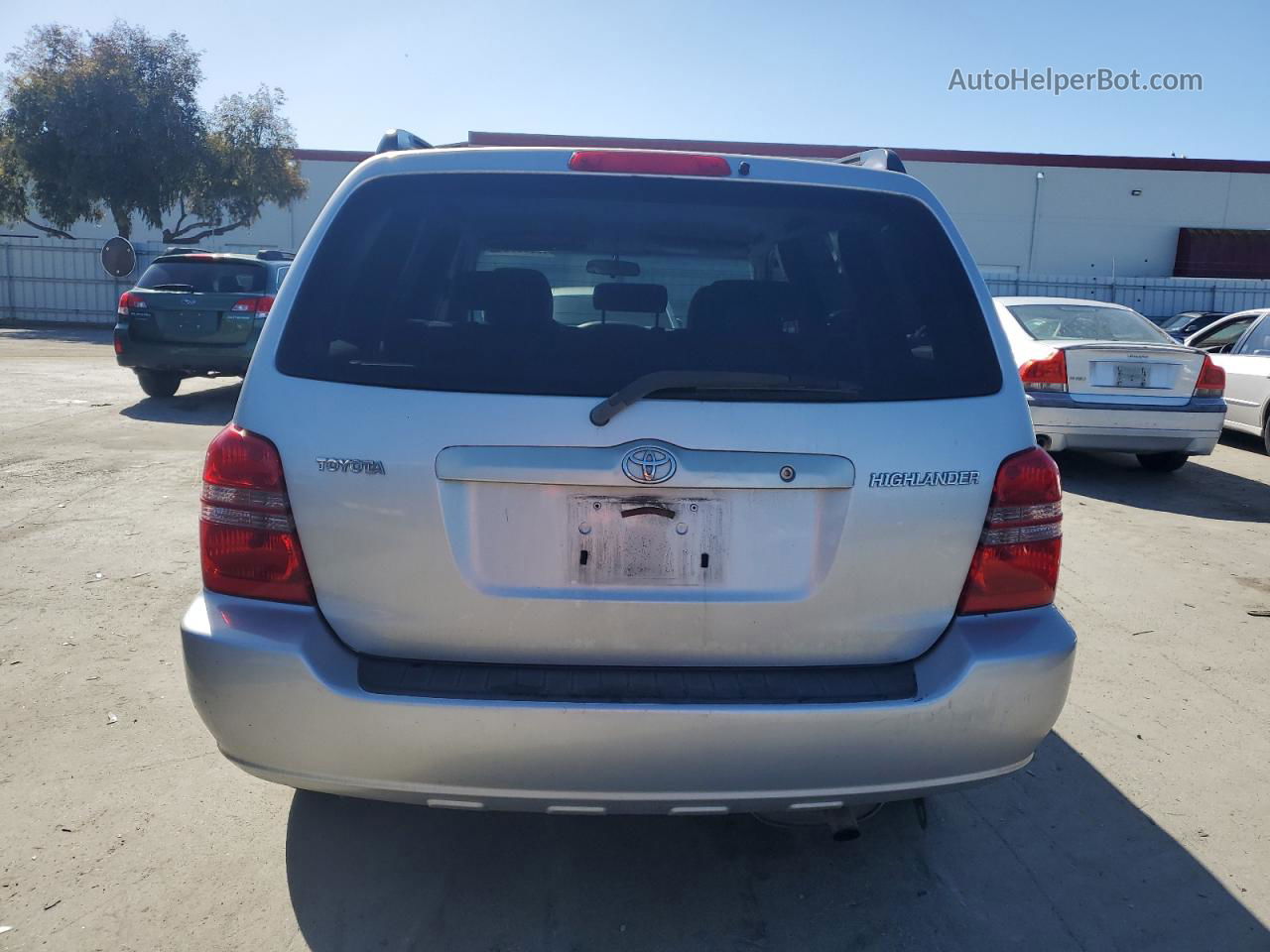 2002 Toyota Highlander  Gray vin: JTEGD21A220043257