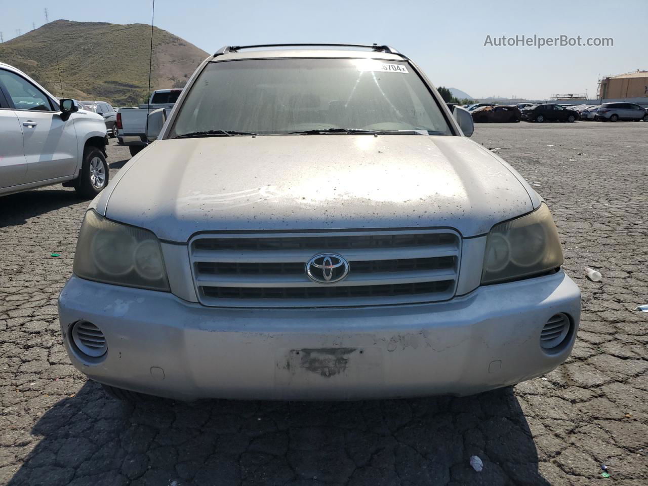 2002 Toyota Highlander  Silver vin: JTEGD21A720028737